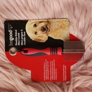 Brand New begood DOUBLE- SIDED MINI PET COMB